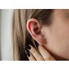 Strieborná náušnica 1 ks od OLIVIE
