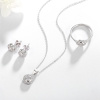 Strieborná sada šperkov OLIVIE