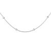 5252 CHOKER guľôčková strieborná retiazka MARRY