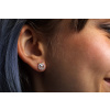Strieborné náušnice SOB od olivie.cz