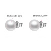 Náušnice 8mm sladkovodné perly kúpite v internetovom obchode OLIVIE.cz