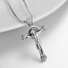 Strieborný náhrdelník JEŽIŠ NA KRÍŽI pre mužov aj ženy kúpite na OLIVIE.cz. Krásny vianočný darček!
