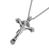 Strieborný náhrdelník JEŽIŠ NA KRÍŽI pre mužov aj ženy kúpite na OLIVIE.cz. Krásny vianočný darček!