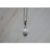 Strieborný luxusný náhrdelník PERLA