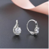 Romantické strieborné náušnice zo strieborníctva OLIVIE. Krásny darček k narodeninám pre dcéru.