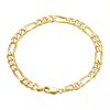8503 Strieborný náramok 17,5cm GOLD