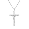 Strieborný náhrdelník KRÍŽ S JEŽIŠOM od OLIVIE.