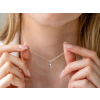 9452 Strieborný náhrdelník KAPKA od OLIVIE.cz