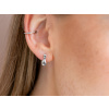 9472 Strieborné náušnice KAPKA MINI od OLIVIE.cz