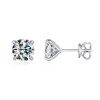 9733 Strieborné náušnice MOISSANITE