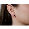 34132 1 9900 stribrne nausnice black rhodium