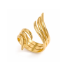 10357 Otvorený viacvrstvový prsteň GOLD