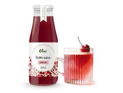 olivi sirup visnovy drink