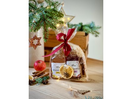 Dárkový balíček - Na zahřátí švestka a hruška