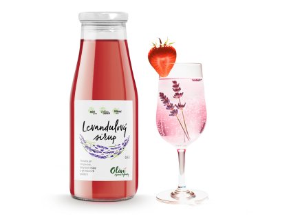 olivi sirup levandulovy drink