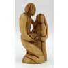 Dřevěná svatá rodina 14.5 cm