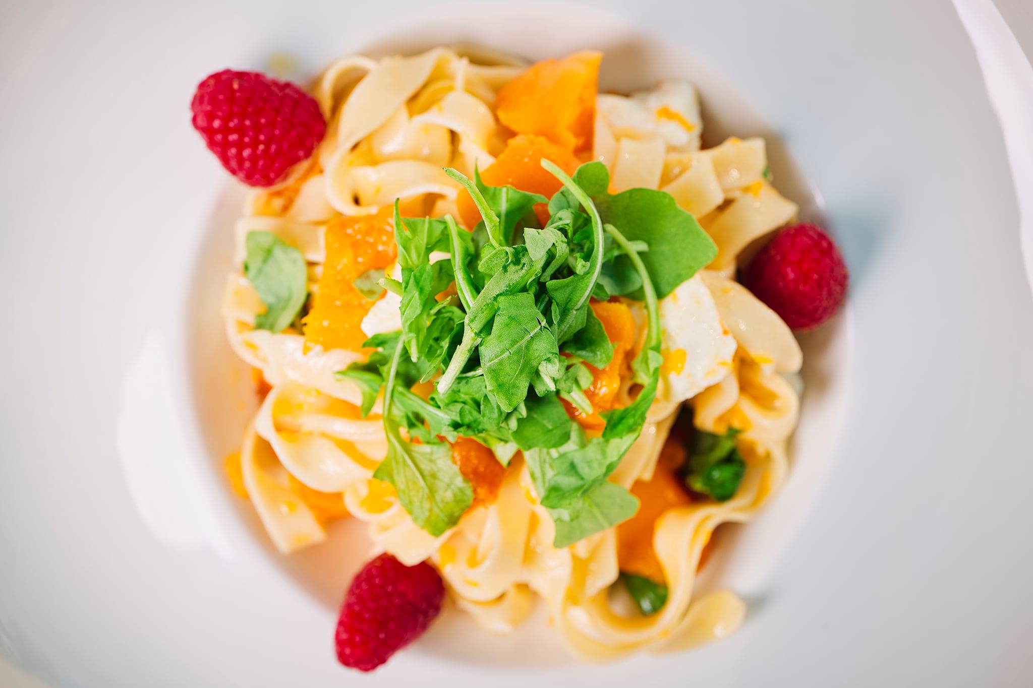 Tagliatele s pečenou tekvicou