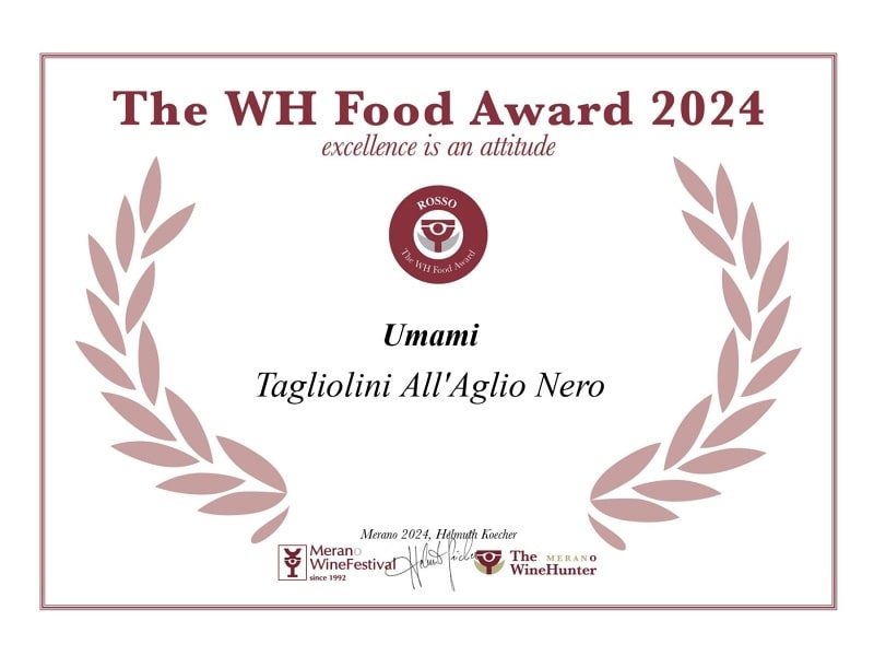 Umami slaví úspěch na WineHunter Food Award 2024