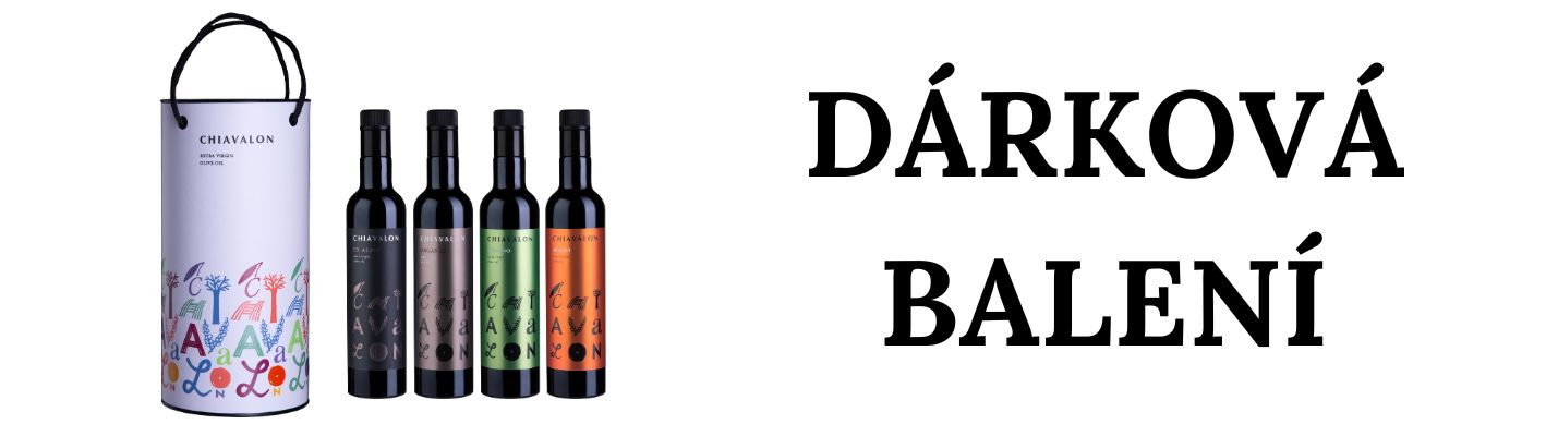 Dárková balení olivových olejů