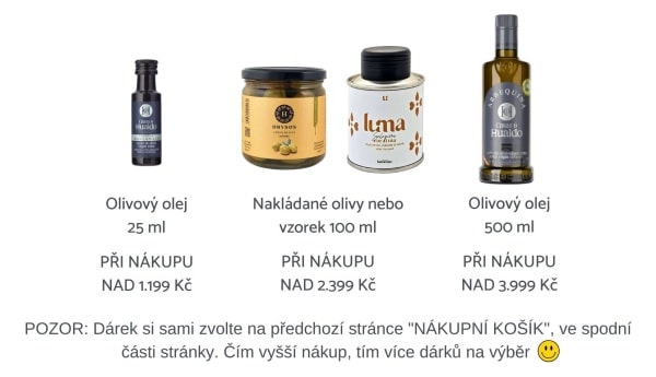 Dárek k vašemu nákupu