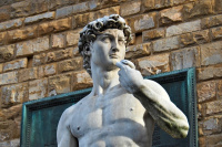  Socha Davida na Piazza della Signoria