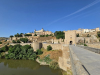  Pohled na Toledo od řeky Tajo