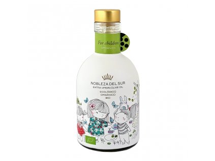 Extra panenský olivový olej Nobleza del Sur určený pro děti 250 ml