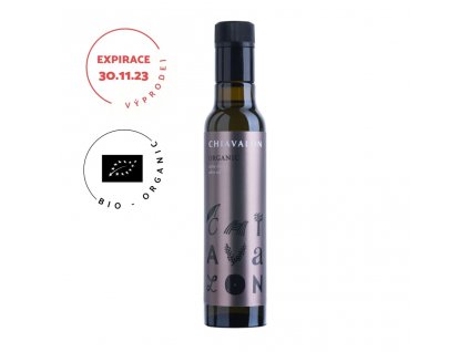 BIO extra panenský olivový olej Chiavalon ORGANIC 250 ml (sklizeň 2021)