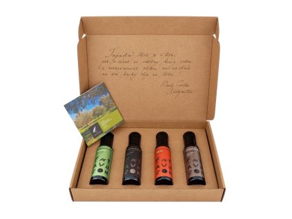 Chiavalon Tasting kit - 4 vzorky prémiových olivových olejů v dárkovém balení