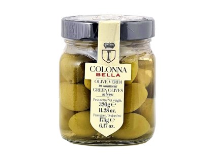 Zelené nakládané olivy Bella Marina Colonna 175 g