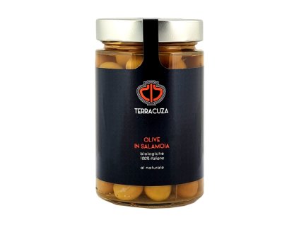 BIO nákládané olivy Terracuza 250 g ze Sardinie