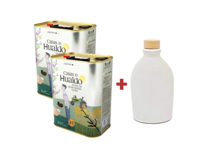 AKČNÍ SET 2xCasas de Hualdo Armonía 3l + dóza na olivový olej ZDARMA