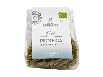 Italské BIO těstoviny FUSILLI Z HRÁŠKU 250 g Casa Prencipe