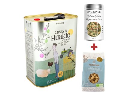 Casas de Hualdo Armonía 3l, jemný extra panenský olivový olej + 2 dárky ZDARMA