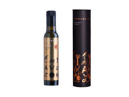 Chiavalon Istra 250 ml – prémiový olivový olej v černé dárkové tubě