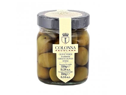 Zelené nakládané olivy Marina Colonna Ascolana 180 g
