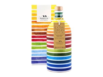 Prémiový extra panenský olivový olej Coratina Rainbow 1000 ml od Frantoio Muraglia