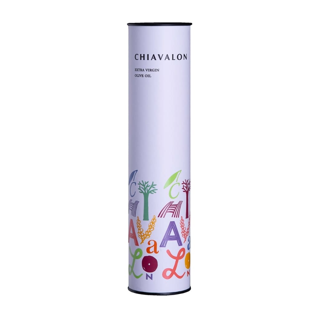 Chiavalon Dárkové balení Elegantní bílý tubus na olivový olej Objem: 250 ml