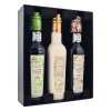 Dárková kazeta prémiových olivových olejů a vinného octa Castillo de Canena 3 x 250 ml