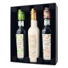 Dárková kazeta prémiových olivových olejů a vinného octa Castillo de Canena 3 x 250 ml