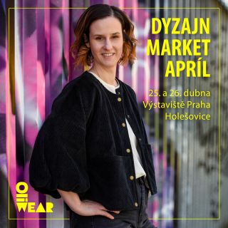 Už 25.-26. dubna se potkáme na @dyzajnmarket Apríl na pražském Vystavišti v Holešovicích. Tak si doražte doplnit jarní...