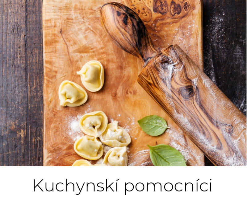 Kuchynské pomôcky z olivového dreva