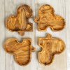Puzzle misky srdcové z olivového dreva 02