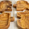 Puzzle misky srdcové z olivového dreva 03