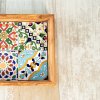 Podnos patchwork z olivového dreva 05