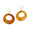 Drevené náušnice 04