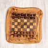 Drevený šach z olivového dreva 05