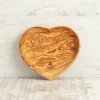 Miska srdce z olivového dreva 01