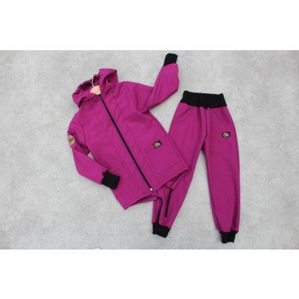 Softshell bunda FUXIA