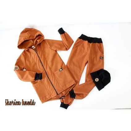 Softshell bunda HNEDÁ